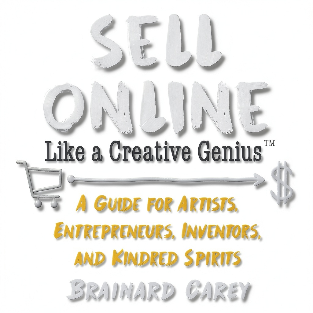 Installing Creative Genius Shopping & Commerce Reference Kindle eBook by Allworth on a wooden desk