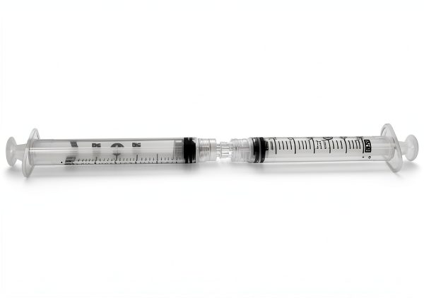 A+Elite Female Luer Lock to Female Luer Lock Syringe Connectors Adapters 10/PK Autoclaveable Polycarbonate Non-Sterile Rapidfill FLL to FLL-2