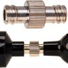 4mm Aperture Luer Lock Adapter Female‑Female Metal Connector Dsxnklnd-1