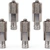 Luer Lock Extension Adapter Shurhome Male‑to‑Female Metal 5‑Pack-7
