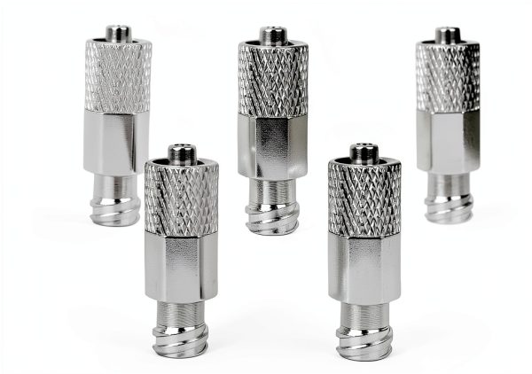 Luer Lock Extension Adapter Shurhome Male‑to‑Female Metal 5‑Pack-0