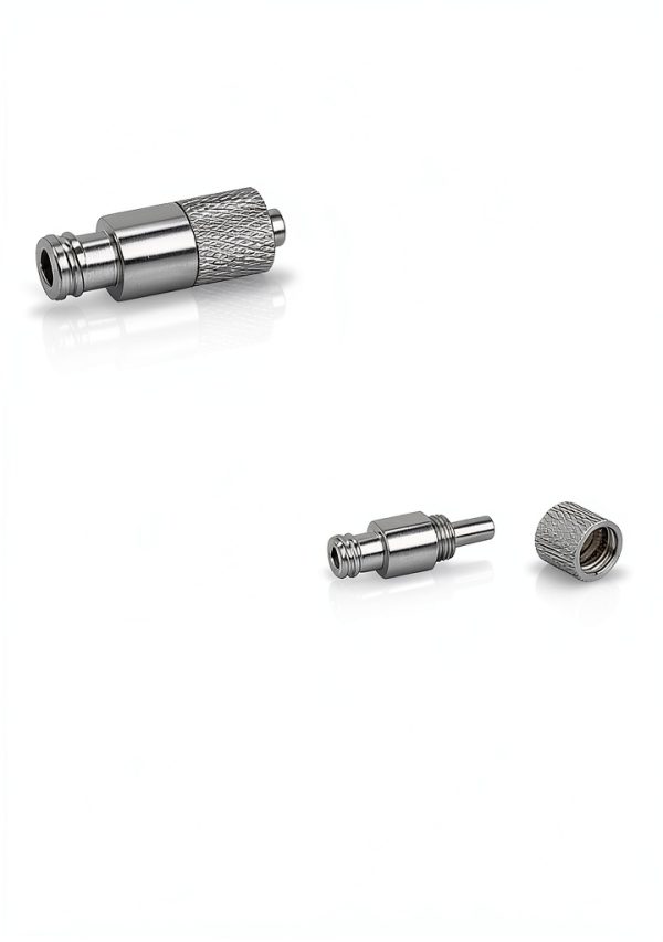 Luer Lock Extension Adapter Shurhome Male‑to‑Female Metal 5‑Pack-3