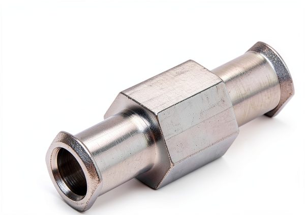 Luer Lock Coupler Female to Female – Nickel Plated Brass, 4mm Aperture-1