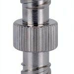 4mm Aperture Luer Lock Adapter Female‑Female Metal Connector Dsxnklnd-0