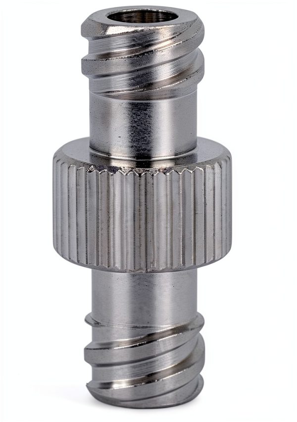 4mm Aperture Luer Lock Adapter Female‑Female Metal Connector Dsxnklnd-0