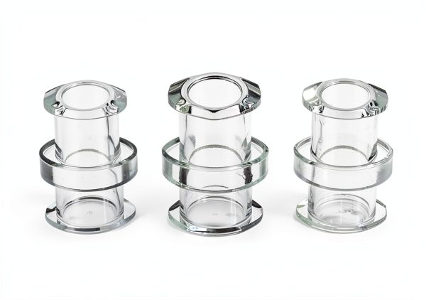 A+Elite Female Luer Lock to Female Luer Lock Syringe Connectors Adapters 10/PK Autoclaveable Polycarbonate Non-Sterile Rapidfill FLL to FLL-1